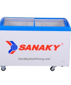 Tủ đông Sanaky VH-402KW 312 lít kính cong cửa lùa 2 ngăn đông mát