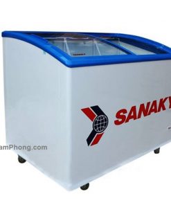 Tủ đông Sanaky VH-482K 340 lít kính cong cửa lùa