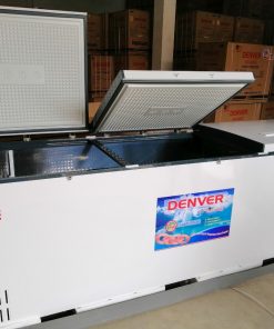 Tủ đông Denver 1700 lít, 3 cánh lật lòng inox siêu bền AS2600