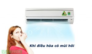 Điều hòa của mùi hôi và cách khắc phục