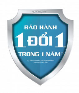 Tủ lạnh Casper bảo hành 1 đổi 1 trong 1 năm