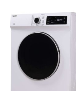 Alternative view of Máy sấy thông hơi 7kg Toshiba TD-H80SEV(WK)